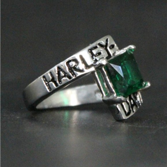 Harley-Davidson Jewelry - Limited! 🌸💐HD Emerald Stone Rings